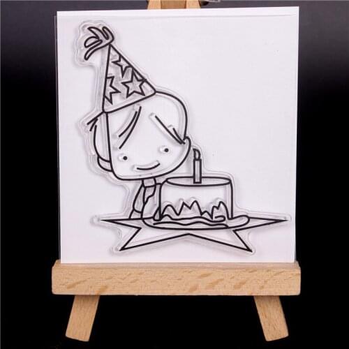 Rubber Silicone Clear Stamps For Scrapbooking Tampons Transparents Seal Background Stamp Card Child Making Making Diy Boy Girl