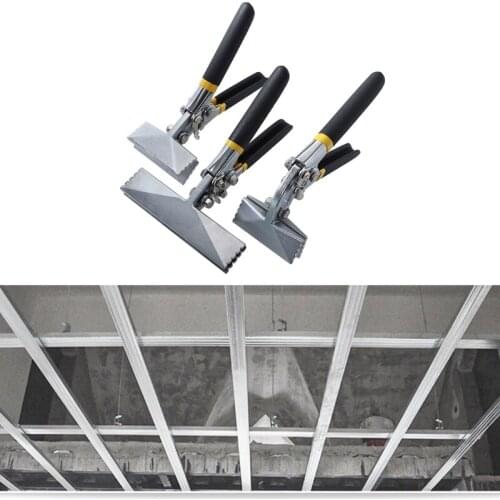 Sheet Metal Bending Pliers Hand Seamer Wide Jaw Straight 80mm/Elbow 80mm/Straight 150mm for Welding Clamps