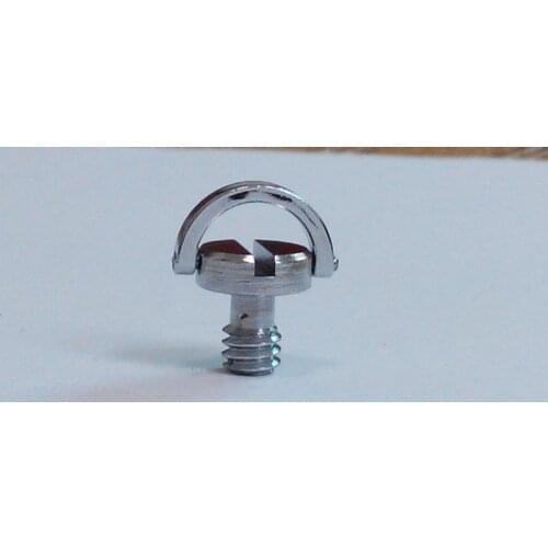 10pcs/lot 1/4" D-Ring Camera Screws for DSLR Camera Tripod Quick Release Plate