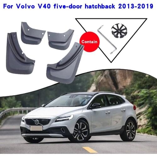 Car Fender Accessories For Volvo V40 2013 2014 2015 2016 2017 2018 2019 Mudguards Splash Guards Fender Mudflaps Car Fender