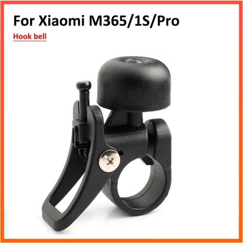 Whole Body Aluminum Alloy Scooter Bell Horn Ring With Quick Release Mount For Xiaomi M365 Pro 1S Electric Scooter Parts