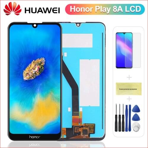 6.09 "Original For Huawei Honor 8A Display Touch Screen Digitizer Replacement For Honor Play 8A JAT-L29 JAT-L09 L41 LX1 LCD