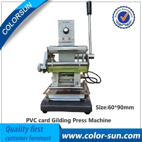 High Quality PVC Card Hot Foil Stamping Machine