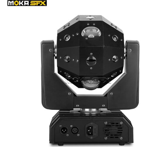MINI LED Spot RGBW 24 LED Football Moving Head 4 in 1 Rotation Football Laser Party Disco Ball Light