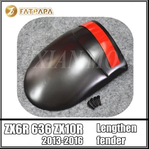 Motorcycle front fender lengthened for KAWASAKI 636 ZX-6R ZX-10R ZX 6R 10R 2013-2016