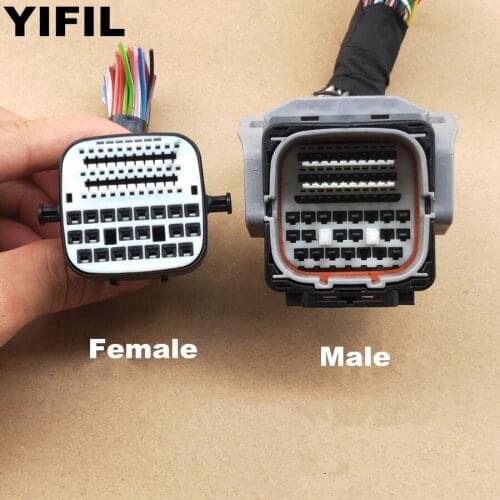 Used Engine Link Plug Socket Connector With Short Cable Wire Pigtail For Subaru XV/Forester/Outback/BRZ/Legacy/Impreza WRX