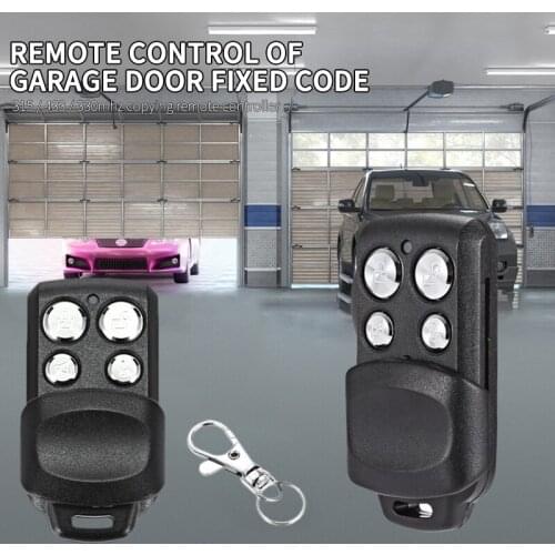 Portable 433MHZ Copy Remote Control Convenient Roll Gate Garage Door Fixed Code Learning Code Remote Control Support Dropship
