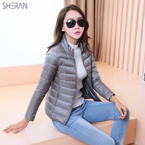 Женские длинные пуховики SHERAN China At AliExpress