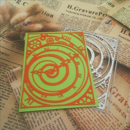 Gear Cutting Dies and Scrapbooking For Paper Making Crochet Embossing Stamps Frame Card Craft Die Set