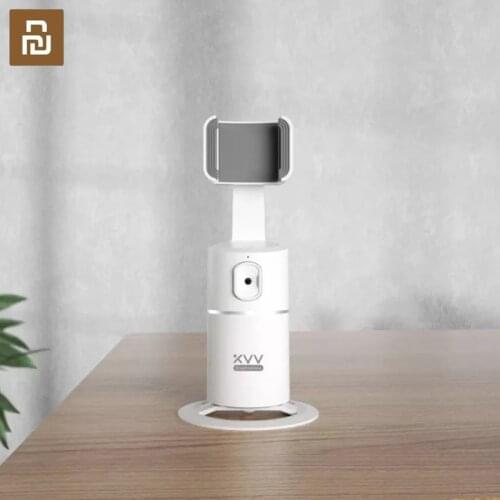 Youpin Smart Live Broadcast Bracket Follow Phone Stand Holder White Face Tracking 360 Degree Rotation Auto Video/OLG/Live Stream