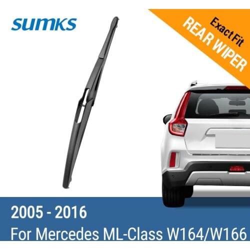 SUMKS Rear Wiper Blade for Mercedes M Class W164 / W166 2005 2006 2007 2008 2009 2010 2011 2012 2013 2014 2015 2016 2017