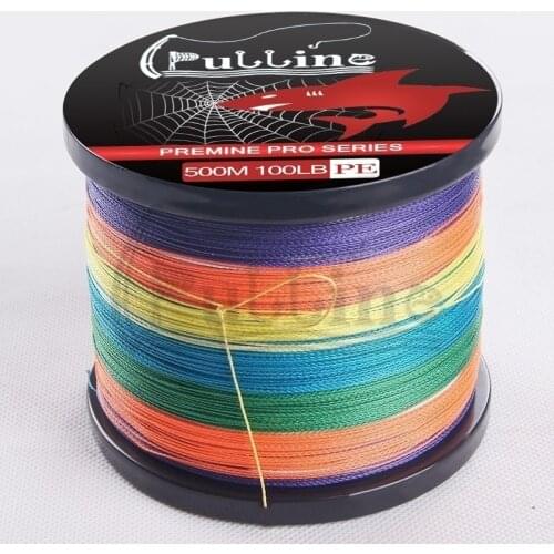 300M Super Strong 4 Strands PE Braided Wire Fishing Line 0.10mm-0.60mm 6-100LB Multicolor Fishing Line Smooth for Carp Fishing