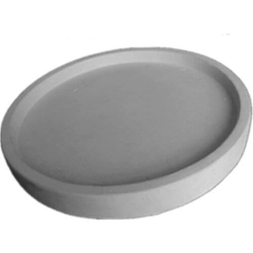3d Round Silicone Tray Molds for Flower Pot Vase Diy Concrete Planter Holder Mold