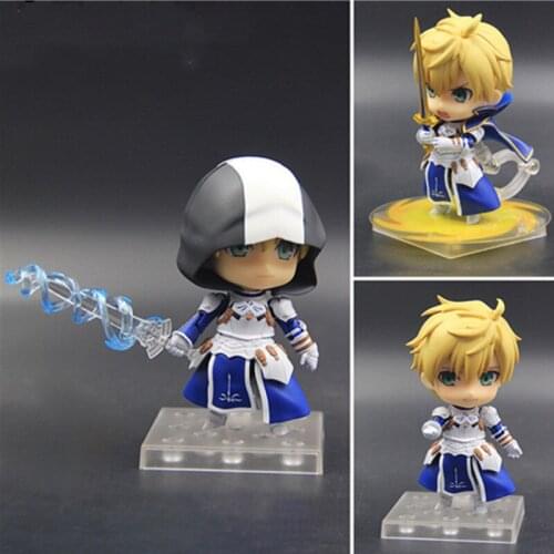 Anime Fate/Grand Order 10CM Figurine Knight Of Sky Sliver PVC Action Model Toy Gifys Children Mini Kawaii Desktop Decorations