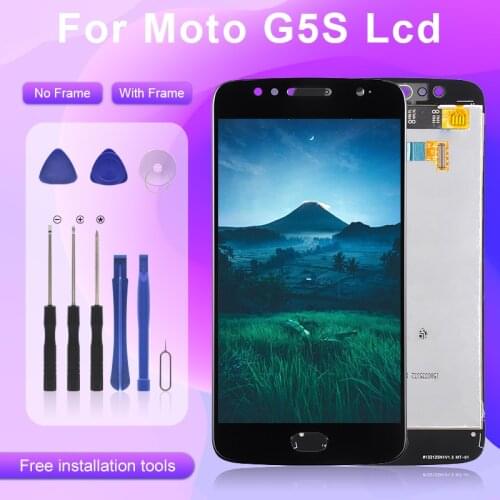 Catteny Promotion For MotoRola Moto G5S Display Touch Screen Digitizer Assembly XT1793 XT1794 XT1795 XT1792 Lcd Replacement