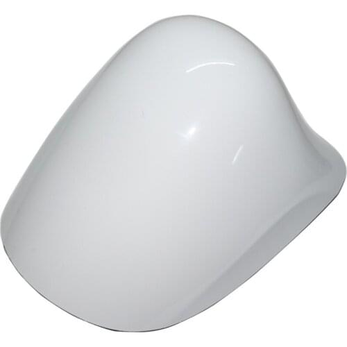 White Motorcycle Rear Tail Pillion Passenger Hard Seat Cover Cowl Fairing Seat for Suzuki Hayabusa GSXR1300 GSX1300R 1999-2007