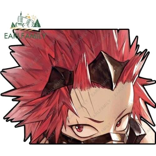 EARLFAMILY 13cm x 9.7cm for Black Clover Zora Ideale Funny Car Stickers Scratch-Proof Sunscreen Decals Vinyl Car Door Protector