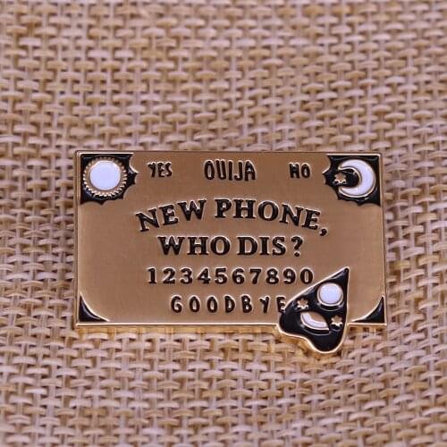 Ouija Board Enamel Pin Badge