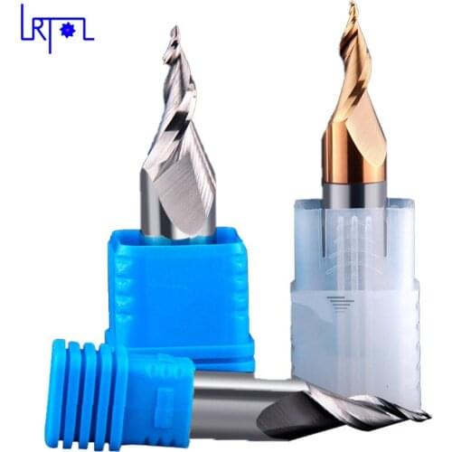 1.0d *28°/30°* D12mm Double flute sprial shine Mini Letters word carving Engraving CNC router slope flat bits milling cutter