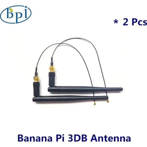 Flexible 2.4GHZ 3DB WiFi Antenna Accessory for DIY R1 Development Router Board 2pcs/lot