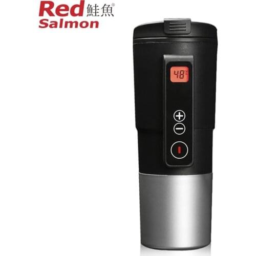 New Portable Intelligent Car Auto Heating Cup Adjustable Temperature Car Boiling Mug Digital Display Kettle Vehicle Thermos