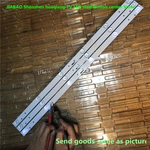 New 15 PCS/lot 6LED(6V) 577MM LED Backlight strip for LE-8822A SJHLD3200601 SJ.HL.D3200601-2835BS-F 1.14FD320005