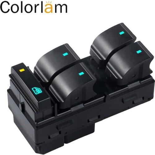 Colorlam Window Master Switch For Chevrolet GMC 20945129 Car Goods Internal Details Replacement Electric Power Switch