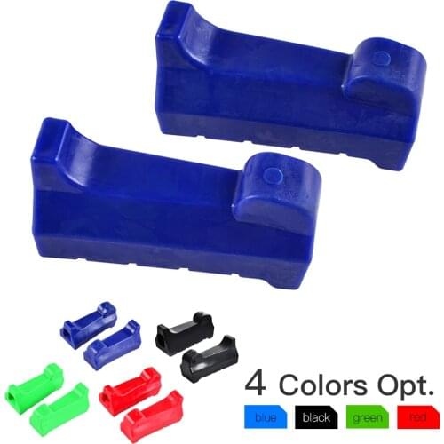 Durable Rubber Front Footrest Pedals For Yamaha YBR125 YBR 125 all years 4 Color Pair Rubber Front Footpegs Pedals