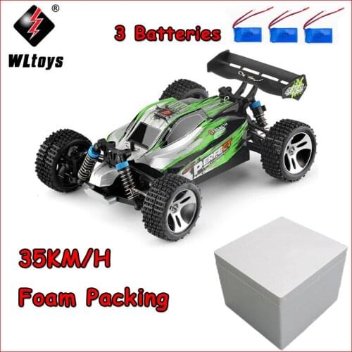 RC Car WLtoys A959-A 2.4G 1/18 Scale Remote Control Off-road RC Racing Car High Speed Stunt SUV Toy Boys Gift 35km/h VS A959-B