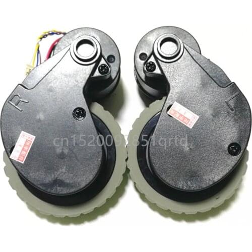 Robot Right Left wheel with motor for Ecovacs Deebot M81 M81 PRO Robot Vacuum cleaner parts WHEEL ASSEMBLY engine