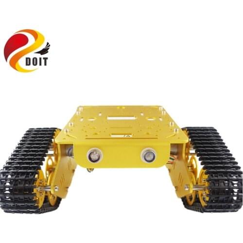 T300 RC Metal Robot Tank Car Chassis Crawler for arduino Tracked Caterpillar Track Chain Vehicle Platform Tractor Toy kit