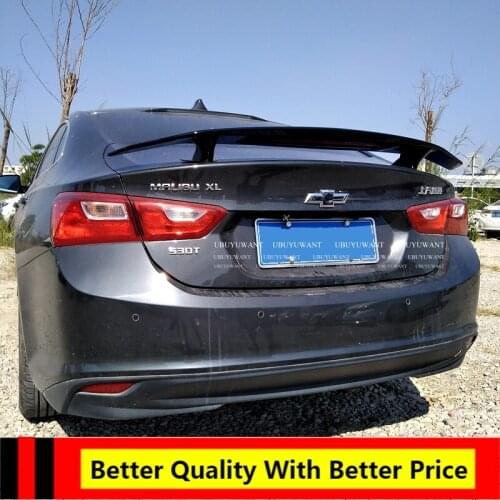General Purpose Car Styling ABS Material and Surface Carbon Fiber Rear Spoiler For MALIBU XL 2017-2020 Universal Car Spoiler