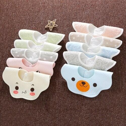 UVRCOS Cotton Bibs For Babies