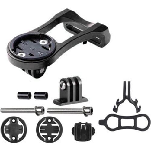 Bike Bicycle Stem Extension Computer Mount Holder Base Durable Aluminum Computer Extension Holder For GARMIN Bryton Cateye