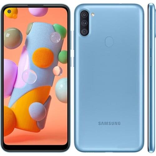 Refurbished Unlocked Samsung Galaxy A11 A115U 6.4Inches Octa-core 2GB RAM 32GB ROM LTE 13MP Triple Rear Camera Android Cellphone