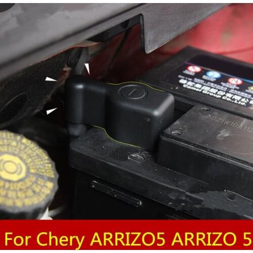 Car Battery Protection Cover Anode Protective Cover Frame Clip Case Dust cover Battery negative For Chery ARRIZO5 ARRIZO 5