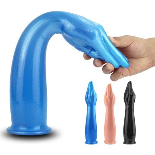 Female Adult Toy Huge Penis Dildo Masturbate G-spot Sex Toys Anal Plug Suction Big Hand Dildo Butt Plug for Women Realistic Fist
