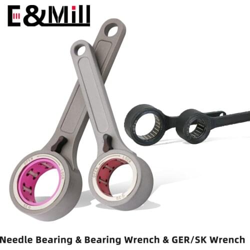 1pcs SK Wrench CNC Machining Center Bearing Ball SK06/10/16 High Speed Tool Holder BT40/ER Nut Wrench Bearing GER20/25/32 Wrench