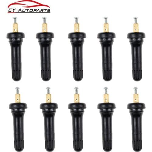 10PCS TPMS Tire Valves Tire Pressure Monitoring System Stem For Buick Regal Lacrosse Alloy Tubeless Valve For 52933-C1100