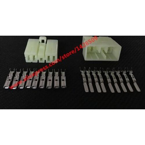 20 Sets 7119-3090 Female Male 9 Pin Automotive Connector For Car Motor