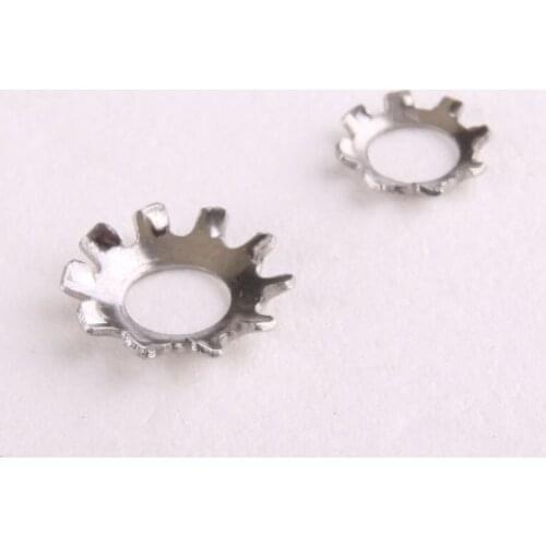 30PCS 304 Stainless Steel Washer External Teeth Lock Washers M5