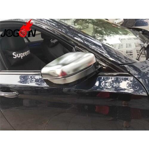 Car Styling Replacement Matte Silver Rear View Mirror Cover For BMW 5 6 7 Series G30 G32 G11 G12 2017 2018 2019 LHD
