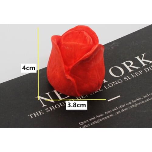 C1394 Three-dimensional Tulip Rose Flower Silicone Decoration Mold Cake Jelly Diffuse Gypsum Handmade Soap mould kitchen tool