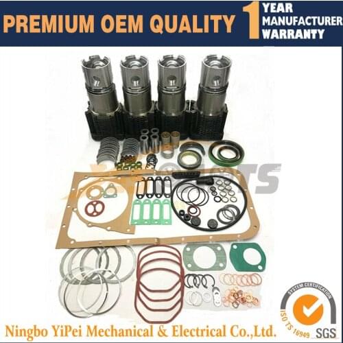 For Deutz F4L912 Overhaul Rebuild Kit Engine 4 Cylinder STD