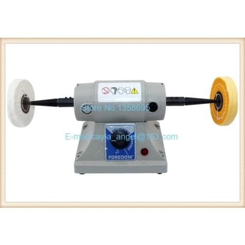 Foredom Motor Adjustable Speed Grinding & Polishing Machine included Two Buffing Wheel Jewelry Making Supplies Polishing Motor