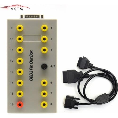 Hot-selling Car Diagnostic Cable Obd2 Pin Out Box Breakout Tester Auto Connector