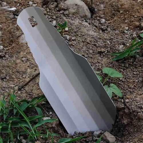 Shovel Portable Poop Shovel/Trowel For Garden Campsite Hiking and trowel While For Outdoor Camping Use Survival S2L3