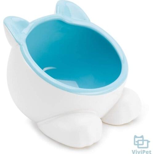 Pet QBowls and Big Head Water Bowl for Cat and Dog under 20 Pound (Big Head Water Bowl-Aqua)