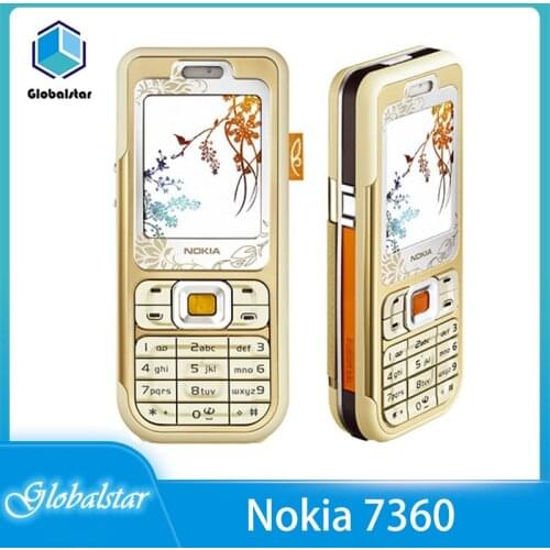 Nokia 7360 Refurbished Original NOKIA 7360 Mobile Cell Phone Unlocked GSM Refurbished 7360 Cellphone Cheap Phone