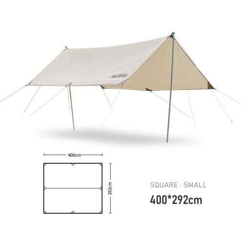 4-6 Person Family 150D Nylon Waterproof Outdoor Ultra Light 3 Sizes Large Awning Camping Picnic Tent NH20TM006 Naturehik
